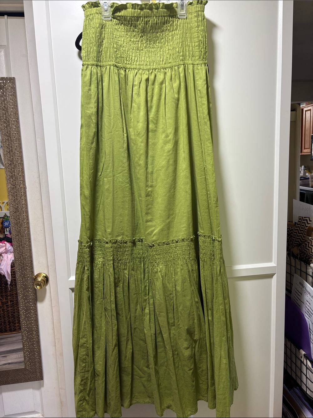 Strapless dress